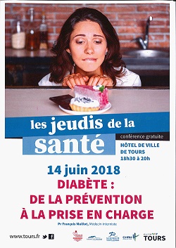 Affiche de la conférence sur le diabète