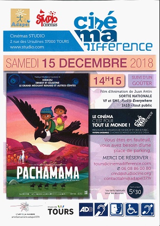 Affiche de la séance de ciné-ma différence
