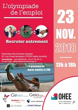 Affiche de l'Olympiade de l'emploi