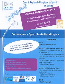 Affiche annonçant la conférence