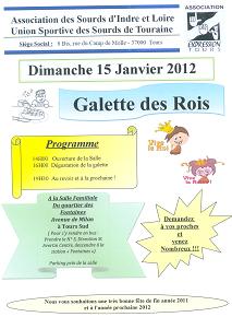Affiche de la journée présentnat le programme, le lieu de rendez vous