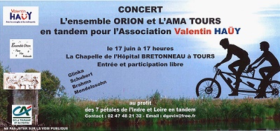 Affiche du concert