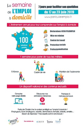 AQffiche de la semaine de l'emploi à domicile