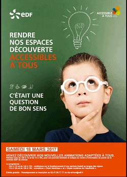 Affiche de la journée accessible à tous