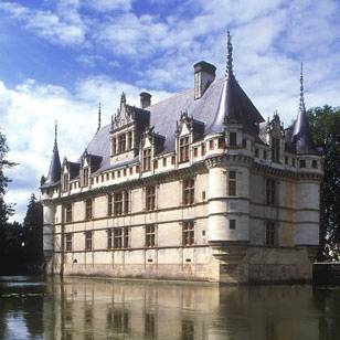 Photo de Philippe Berthé du C.M.N Paris du Château d'Azay-le-Rideau