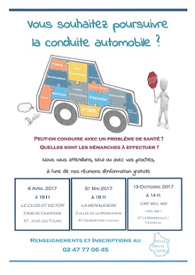 Affiche pour les réunions d'informations