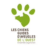 Logo de l'association des chiens guides d'aveugles de l'ouest