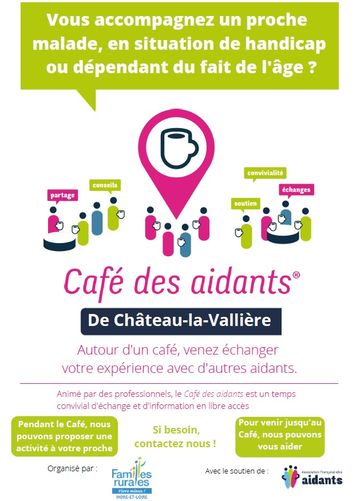 Café des aidants à Château la Vallière