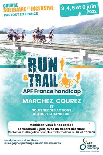 Run et Trail avec A.P.F France handicap