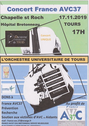 Affiche du concert du 17 novembre