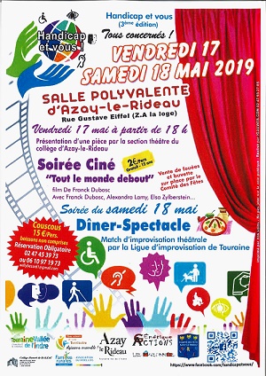 Affiche du week end handicap et vous