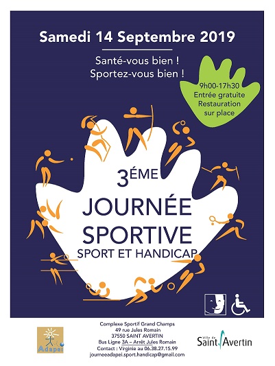 Affiche de la journée sport et handicap