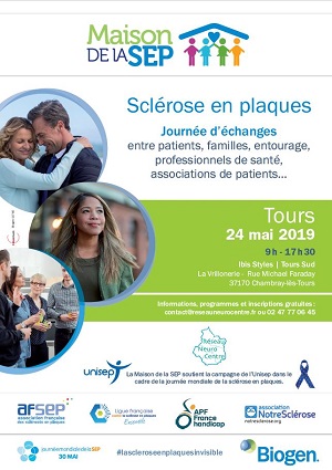Affiche de la maison de la S.E.P du 24 mai à Tours