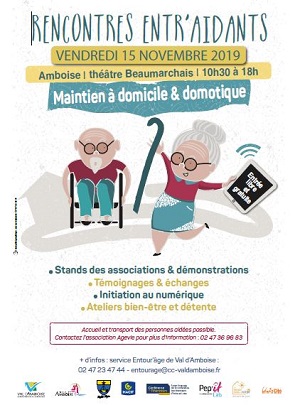 Affiche de la journée rencontres entre aidants