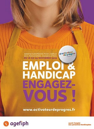 Affiche de la semaine de l'emploi