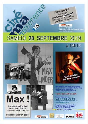 Affiche de la séance du mois de septembre