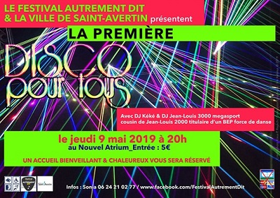 Affiche de la première Handiscothèque