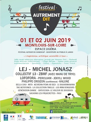 Affiche du festival Autrement Dit 2019