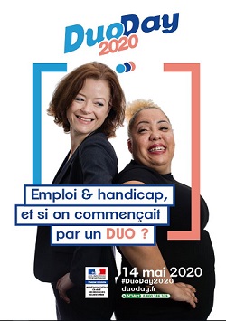 Affiche du duoday 2020