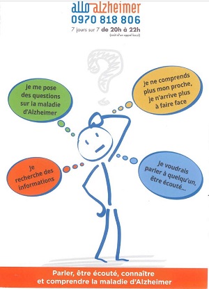 Affiche allo alzheimer