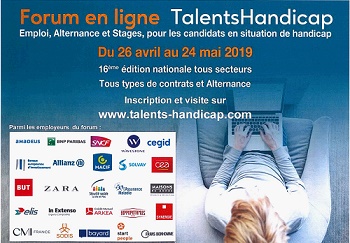 Affiche du forum Talents handicap