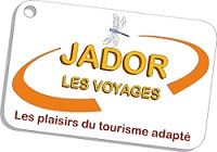 Logo de JADOR les voyages, les plaisirs du tourisme adapté